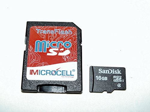 Micro SD Karte Handy Speicherkarte 16GB plus SD Adapter für verschiedene Samsung Mobiltelefone