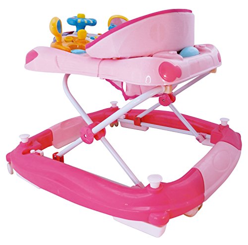 Bieco 19000816 – Activ Sitz – und Lauflernhilfe rosa ca. 73 x 70 x 55 cm - 4