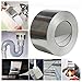 Produktbild Upxiang Aluminium Klebeband Selbstklebend Wasserdichte UV-Beständige Abdichten Aluminiumklebebänder Hitzebeständig Glasbodendach Fenster Reparaturen Werkzeug Foil Tape (5cm x 5m, A)