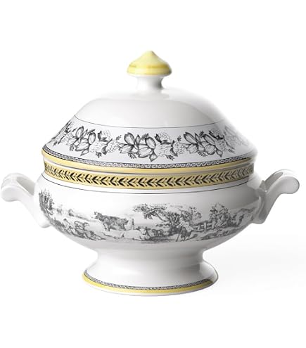 Villeroy & Boch Anmut Légumier 2,20 Litres - Plat à Légumes Blanc Premium
