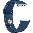 Tobfit Watch Strap Compatible for Fitbit Charge 3/4 Smartwatch (Watch Not Included), Removable Soft Belts with Hidden Buckle for Charge 3/4 Wristband, Sport Band for Men & Women