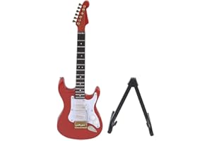 Hilitand Mini Classical Guitar Model, Wooden Electric Guitar, Classic Guitar Model, Ornaments Music Instrument Decor Collection Gift