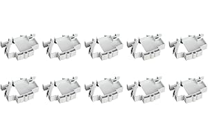 10 X Hager JK01B Blank Inserts for Hager Consumer Unit - 1 Module 1 Way