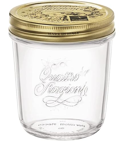 Vasetti Bormioli Rocco Quattro Stagioni 15 Cl - Set 12 Pezzi Con Ricettario, Per Conserve E Decorazioni - Foto 10