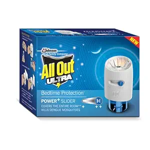 All Out Adjustable Liquid Electric with Power Slider (45ml)