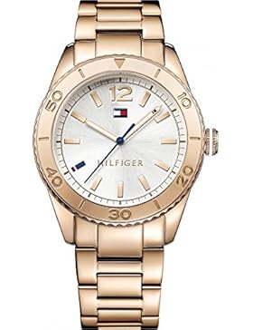 Tommy Hilfiger Damen-Armbanduhr Analog Quarz Edelstahl beschichtet 1781567