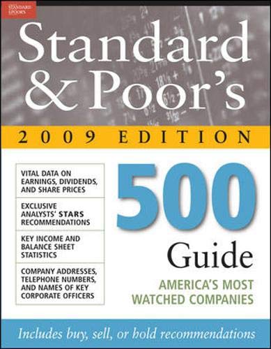 Standard & Poor's 500 Guide 2009