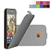 Price comparison product image COOVY® SLIM FLIP COVER SHELL HOUSING PROTECTION CASE FOR NOKIA LUMINA 630/635 with SCREEN PROTECTOR color grey