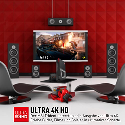 MSI 9S6-B90611-031-H01-0001736 Trident 3 VR7RC-031DE Desktop PC (Intel Core i7-7700, 1000GB Festplatte, 8GB RAM, Geforce GTX 1060, Win 10 Home) schwarz - 8