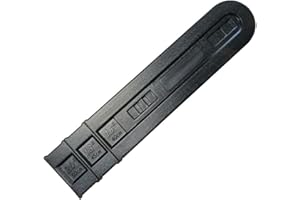 LKJYBG Funda protectora para barra de motosierra negra para sierra de jardín de 16/18/20 pulgadas, accesorios de sierra de jardín, herramienta de barra guía de motosierra