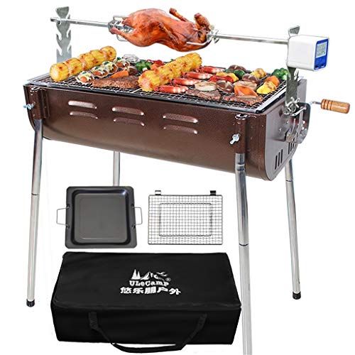 Barbecue Grill, Grand De Plein Air Portable Charbon Barbecue Plus De 5 Personnes (taille : D)