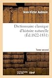 Image de Dictionnaire classique d'histoire naturelle. Tome second (Éd.1822-1831)