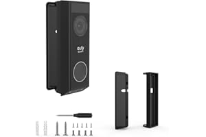 TIUIHU Regulowany kąt dzwonka do drzwi od 0 do 35 stopni, kompatybilny z eufy Security Video dzwonek do drzwi E340