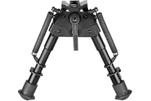 BRAVOVSKI 15-23 cm Schwenker Zweibein Montage an Riemenbügelöse mit Pod-Loc für liegendes Schießen