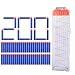 Produktbild DUS 1er 18-Darts Magazin Clip + 200er Pfeile Darts für Nerf Elite
