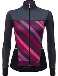 Maillot De Ciclismo De Manga Larga Para Mujer Santini Coral 2 Winter Morado (Xl , Morado)