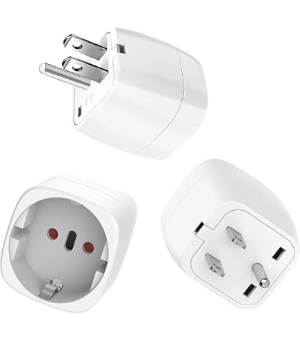 Adattatore Da Viaggio USA 6 In 1 Con USB-C E USB-A – Carica 6 Dispositivi Contemporaneamente