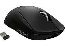 Logitech G PRO X SUPERLIGHT Wireless Gaming Mouse - High Speed, Lightweight Gaming Mouse Compatible with PC and Mac (USB port