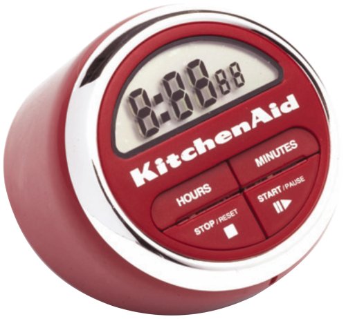 KitchenAid Klassischer Digitaler Timer, Rot, Kurzzeitwecker