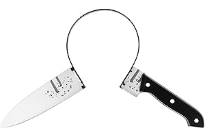 ROSAUI Knife Headband Halloween - Spooky Halloween Plastic Headband - Terrifying Knife Through Head Effect
