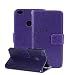 Produktbild Huawei P8 Lite 2017 Hülle, Huawei P8 Lite 2017 Schutzhülle, Alfort Carving Lederhülle Fashion Design Premium PU Leder Hohe Qualität Tasche Case Cover Kasten Abdeckung Wallet für Huawei P8 Lite 2017 5.2" Smartphone Funktion Standfunktion Unterstützte Telefone und Magnetverschluss mit Schmetterling ( Dunkles Violet )