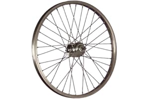 Taylor-Wheels 20 Pouces Roue arrière vélo Aluminium rétropédalage 406-19 Argent