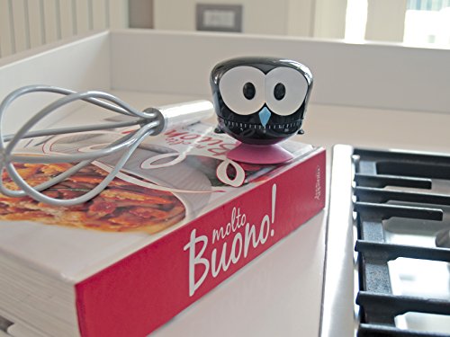 E-my Eule Timer, schwarz - 2