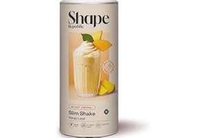 ‎SHAPE REPUBLIC SHAPE REPUBLIC Mango Lassi - Abnehm Shake - Proteinreich - Enthält 24 Vitamine & Mineralstoffe - Diät Shakes zum Abnehmen