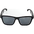 Bluetooth Sunglasses, Voice Control and Open Ear Speakers Smart Glasses, Music and Calls Frame Audio Glasses, Touch , Long Battery Life, Waterproof, Black
