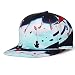 Produktbild Fischteich 3D-gedruckte Hip-Hop-Kappe Atmungsaktive Hysteresenhüte mit Flacher Rechnung Einstellbare Unisex-Trucker-Mütze Feuchtigkeitstransport Schnelltrocknend