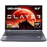 Game Garaj Slayer R9T2-5070 C4 AMD Ryzen 9 8945HX 32GB RAM 1TB SSD RTX5070 15.3" 180Hz QHD+ IPS FreeDOS Gaming Laptop