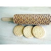 Nudelholz mit Pinguine für hausgemachtes Gebäck