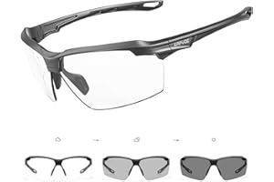 KAPVOE Gafas Fotocromaticas Ciclismo Hombre Transparentes Gafas MTB Mujer Gafas Bicicleta Montaña Gafas Bici Gafas Sol Ciclismo Gafas BTT TR90 Gafas Deportivas Lentes MTB Gafas Running K87