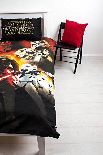 51Uva7Phl4L Kids 'Noir' Star Wars : Le Réveil de la Force "Ensemble de housse de couette et taie d'oreiller