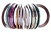 Amazing Value Set of 30 Rolls Nail Art Striping Tapes / Line Decorations / Nailart Strips By VAGA