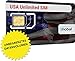 Price comparison product image SIM Karte für die USA: Unbegrenzt mobiles Internet & SMS. Einen Monat, nur 43 Euro