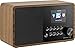 Price comparison product image Telestar Imperial i110 Internet Digital Wood - radios (3.5 mm, Internet, TFT, Digital, AC, AAC, MP3, WMA)
