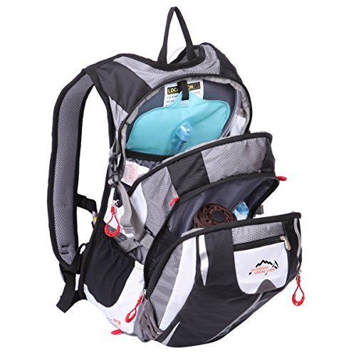 Local Lion Erwachsene Fahrradrucksack Trinkrucksack Reiserucksack Sportrucksack Tagesrucksack Outdoor Ultraleicht Wasserabweisend 18L - 12