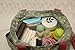 My Share Mall Original KRWINGHOUSE Polka Dot with Cute Rabbit Waterproof Body Cross Mom Bag(Grey)