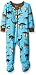 Hatley Baby Boys 0-24m Infant Footed Coverall Wild Dinos Footies, Multicoloured (Blue), 0-3 Months