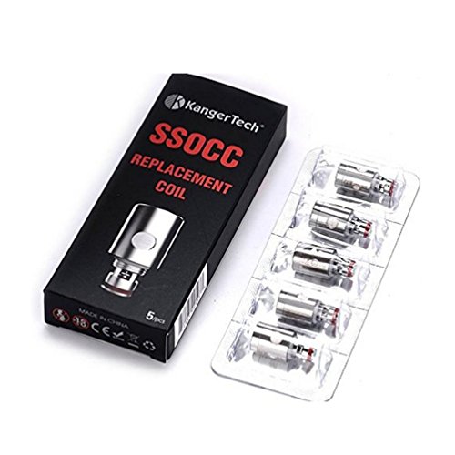 Preisvergleich Produktbild Kangertech Verdampferköpfe SSOCC Subohm Coils 0,50 ohm Ersatzverdampfer (Subtank, Nebox und Subvod) 5 Stücke