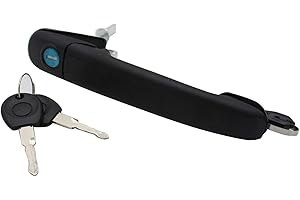 TAKPART Türgriff Türgriffhalter Türschloss Vorne Links/Rechts 6N0837207 6N0837207C 6N0837207D