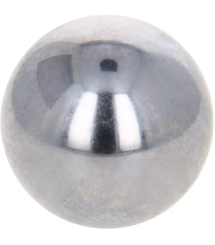 25 Sfere Per Cuscinetti In Acciaio Cromato 3/16'' G10 - QUARKZMAN Per Binari E Pulegge