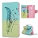 Produktbild Huawei NOVA Hülle,KASOS Huawei NOVA Case Bunt Gemalt Book Type PU Leder +TPU Innere Tasche Brieftasche Etui und Magnetverschluss Ledertasche Schutzhülle Cover Handyhülle,Gradient Feather Vögel