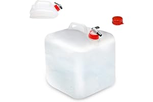 MAKACTUA Contenitori d'acqua Tanica d'Acqua 5L/10L/15L/20L Pieghevole Serbatoio tanica d'acqua sacca d'acqua per emergenza, preparatore, preparazione alle crisi