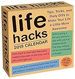 Life Hacks 2019 Day-to-Day Calendar by 
