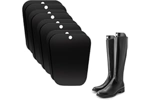 SPETNGSAKE 8 Stück Stiefelspanner,Hohe Stiefelformer Formeinsätze,Schwarz Stiefelspanner Damen,Wiederverwendbare Stiefelformer,Hohe Stiefelstützen,Hält die Stiefel Aufrecht für Damen Und Herrenstiefel