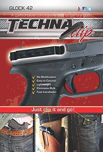 Preisvergleich Produktbild Techna Clip tecg42-brl Gun Gürtel, Schwarz