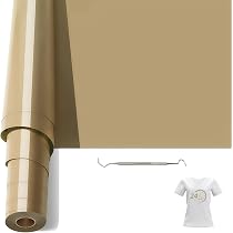 Vinyle Thermocollant Blanc Pour Tissu - Rouleau 30,5 Cm X 4 M, PVC Souple - Facile à Découper, Lavable, Pour T-shirts, Sacs, DIY - Avec Pince à épiler - 5