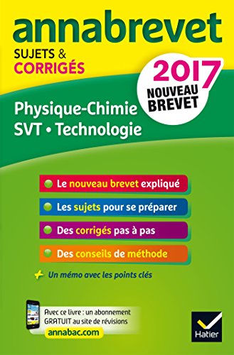 Pdf Annales Annabrevet 2017 Physique Chimie Svt Technologie 3e Sujets Et Corriges Nouveau Brevet Annabrevet Corriges Download Pdf Annales Annabrevet 2017 Physique Chimie Svt Technologie 3e Sujets Et Corriges Nouveau Brevet Annabrevet Corriges Download